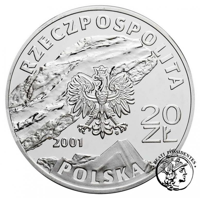 III RP 20 złotych 2001 Wieliczka st.L