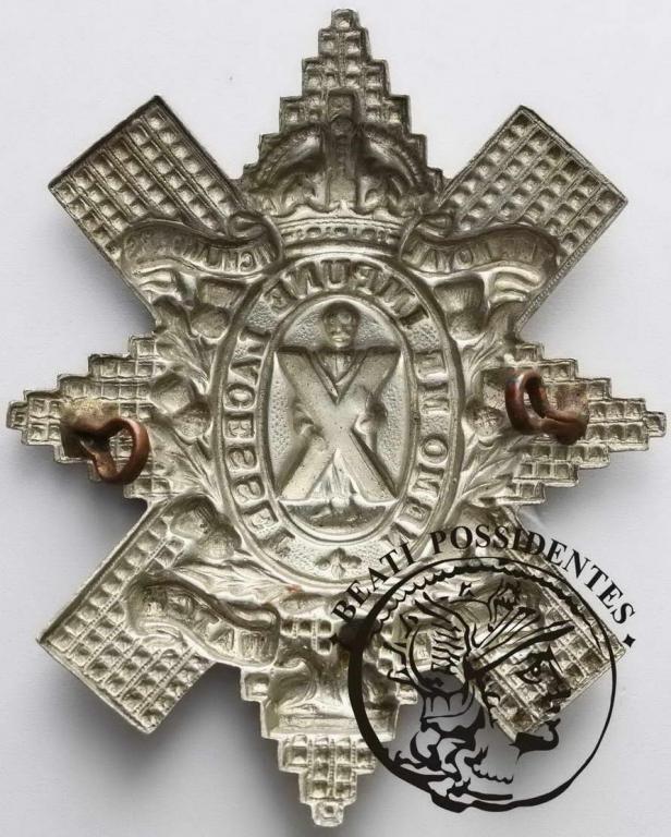 Wielka Brytania Odznaka Regimentowa