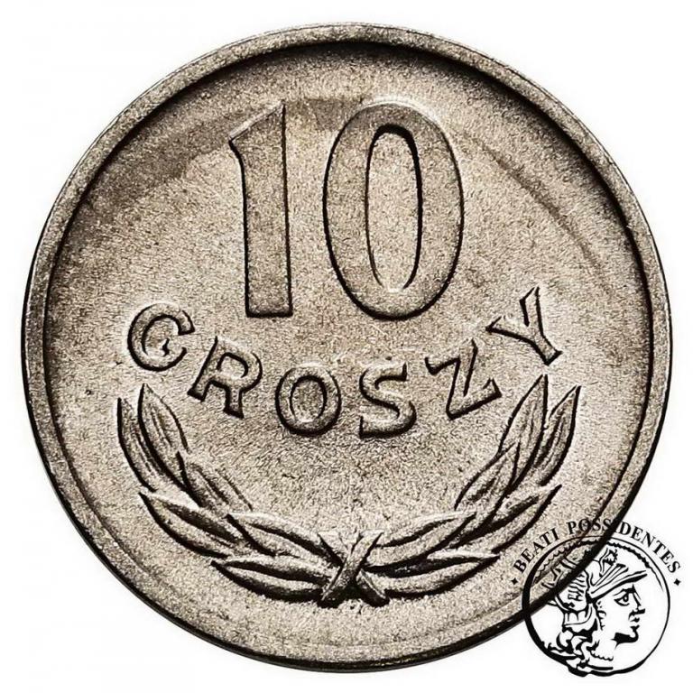 Polska PRL 10 groszy 1963 Al st. 1