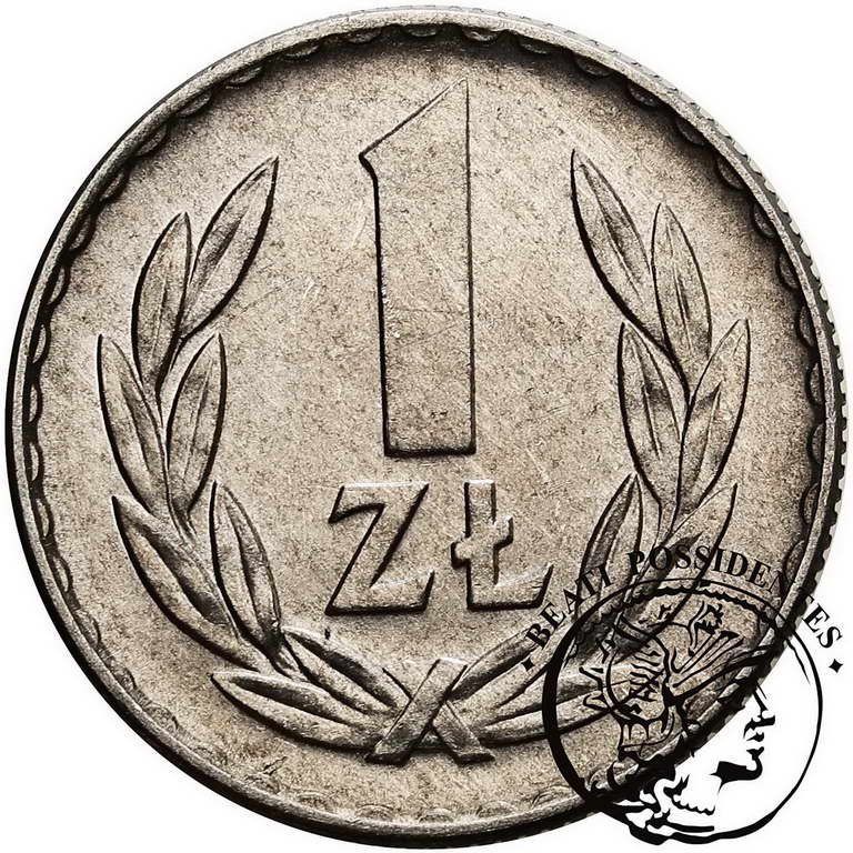 Polska PRL 1 złoty 1967 Al st. 1