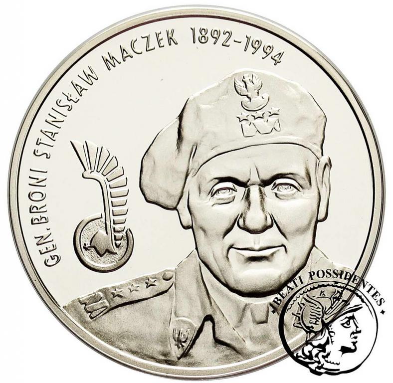 Polska III RP 10 złotych 2003 Maczek st.L