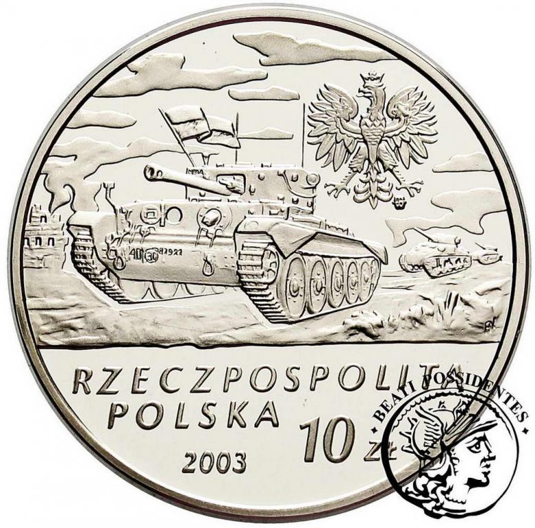 Polska III RP 10 złotych 2003 Maczek st.L