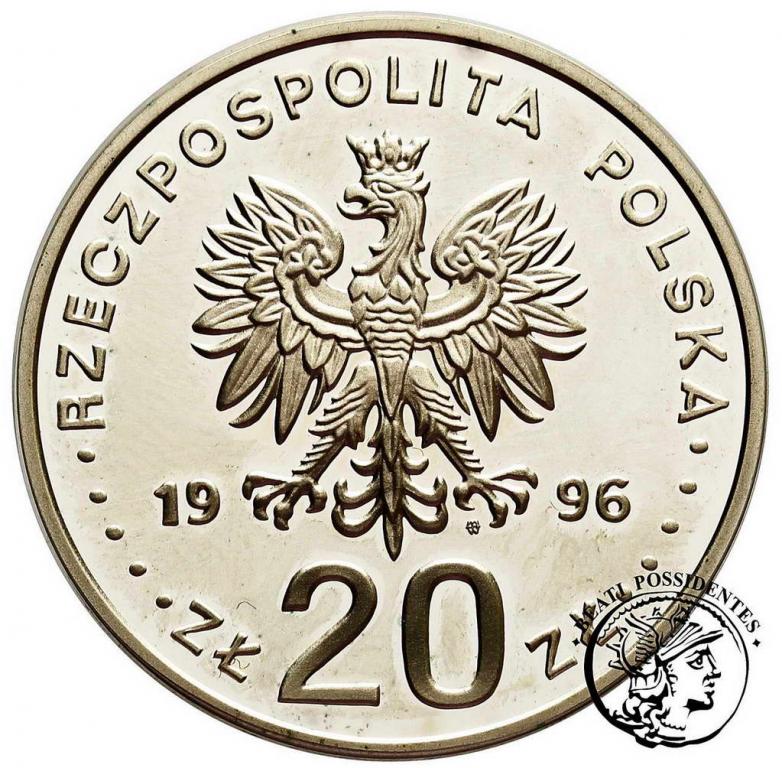 20 złotych 1996 Stołeczność Warszawy st.L-