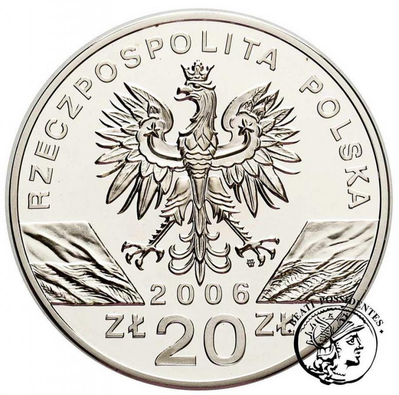 Polska III RP 20 złotych 2006 Świstak st.L