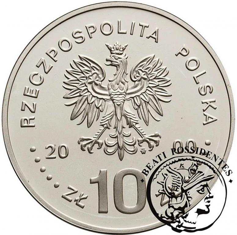 III RP 10 złotych 2000 Jan Kazimierz pop. st.L-