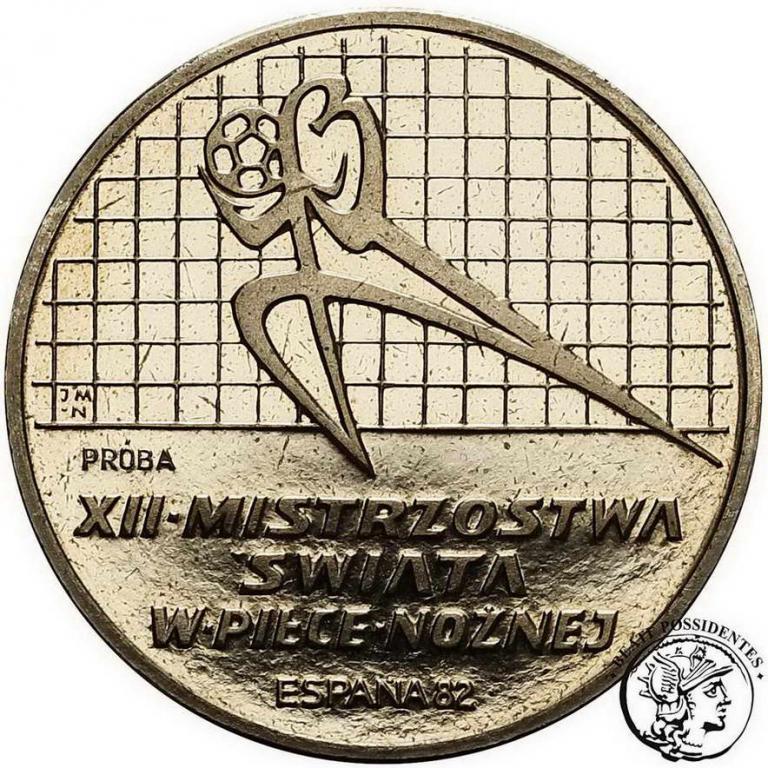 PRL PRÓBA Nikiel 200 złotych 1982 Hiszpania st.L