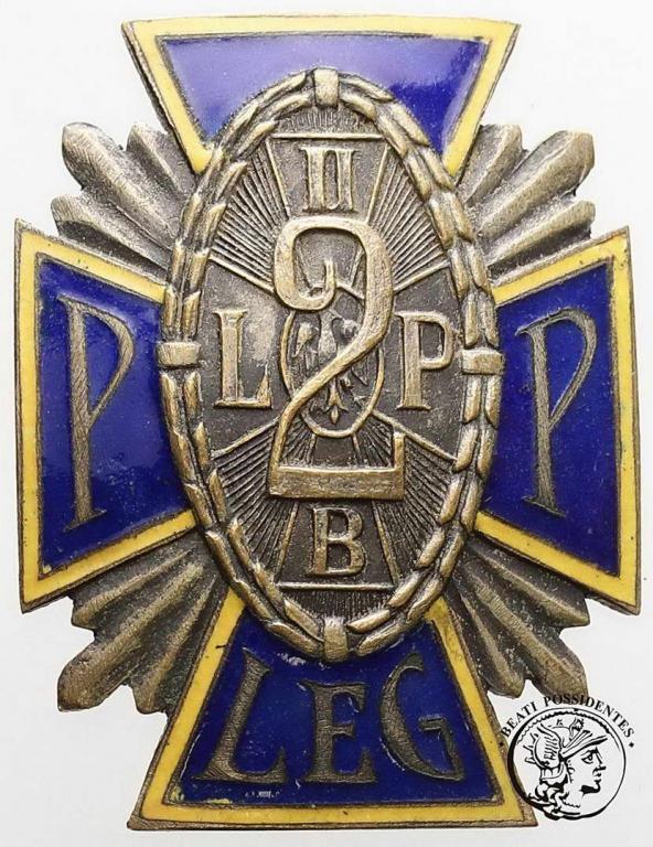 Odznaka 2 Pułku piechoty legionów KOPIA