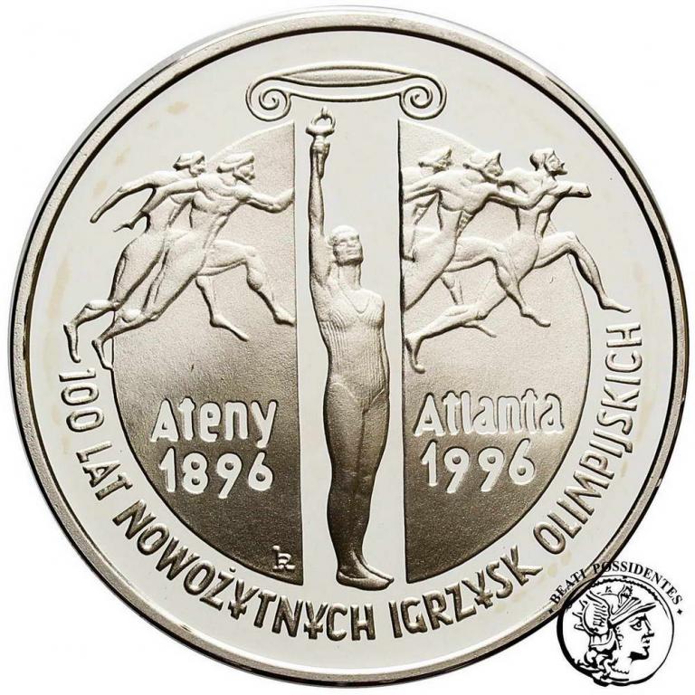 Polska III RP 10 złotych 1995 Ateny Atlanta st.L