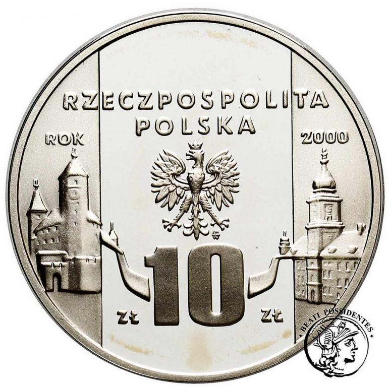 Polska III RP 10 złotych 2000 Rapperswil st. L