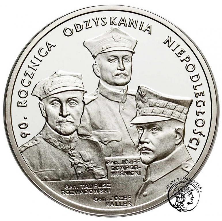 Polska III RP 20 złotych 2008 Niepodległość st.L