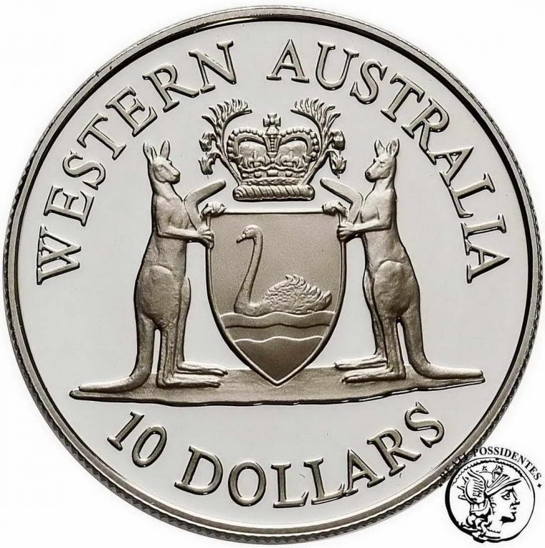 Australia 10 dolarów 1990 st. L