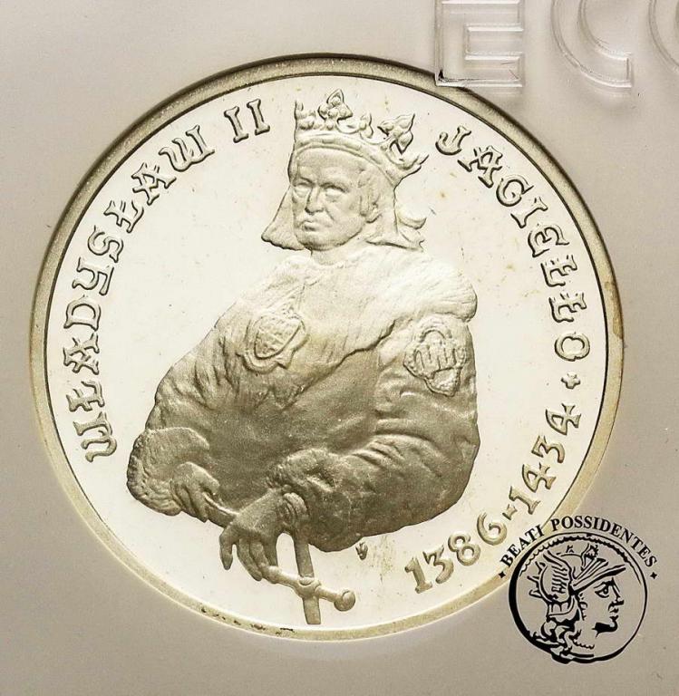 PRL 5000 złotych 1989 W Jagiełło półp GCN PR68