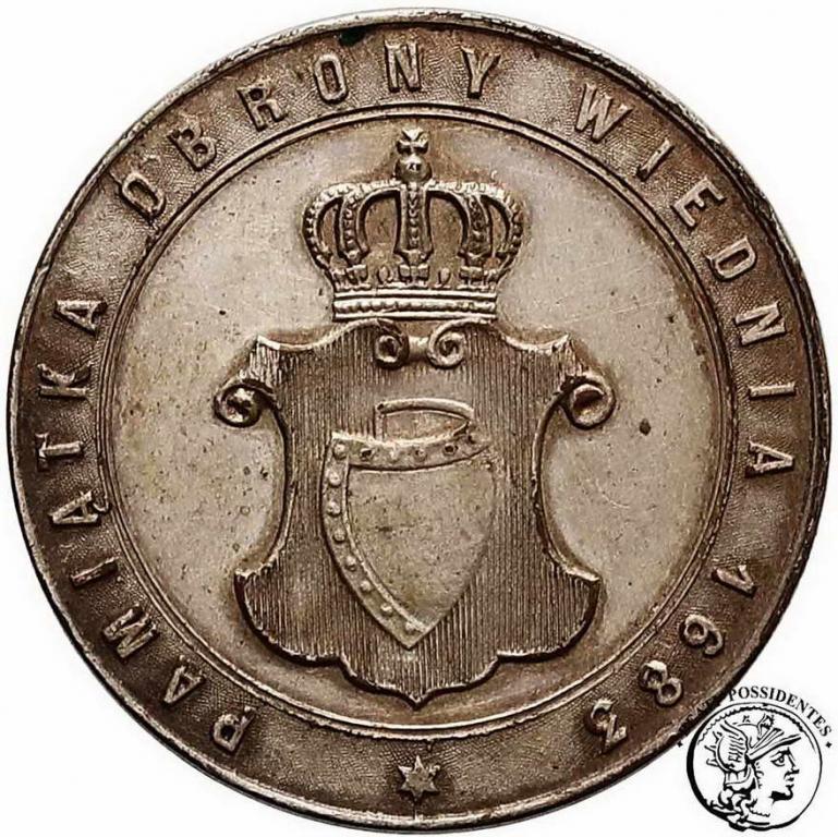 Polska medal 1883 Jan III Sobieski st.2