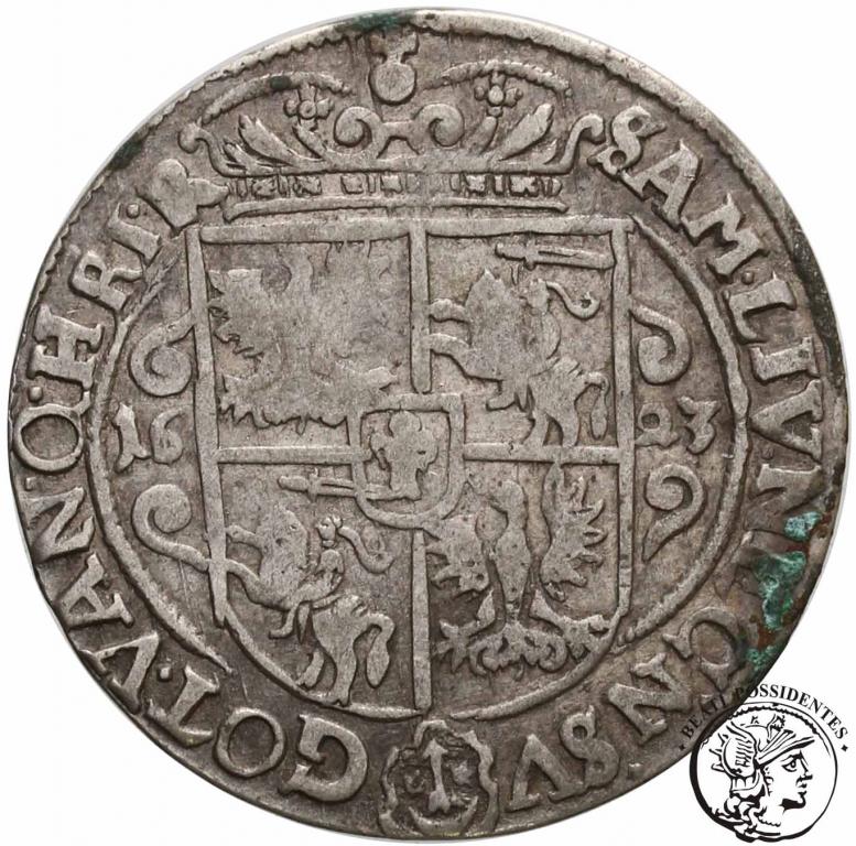 Polska Zygmunt III Waza ort  koronny 1623  st. 3-