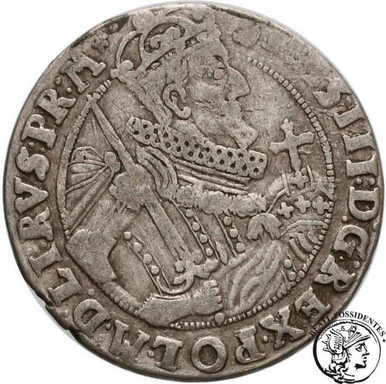 Polska Zygmunt III Waza ort  koronny 1624  st. 3-