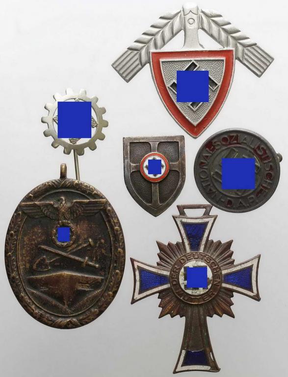 Niemcy III Rzesza odznaki, odznaczenia