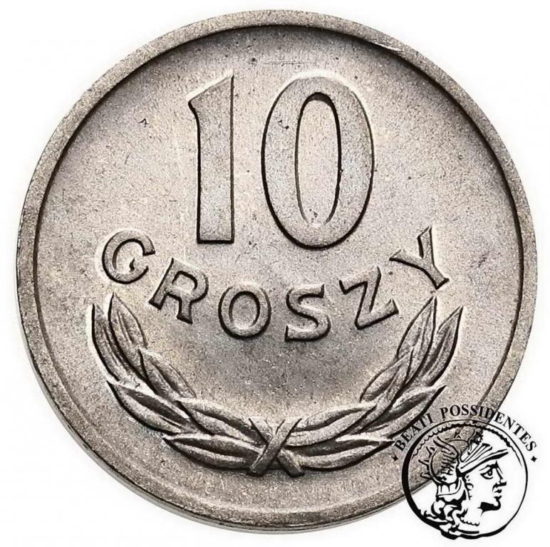 Polska PRL 10 groszy 1949 Al st. 1