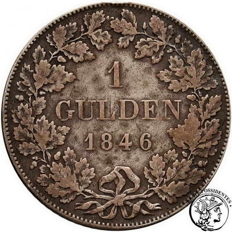 Niemcy Bawaria gulden 1846 st. 3