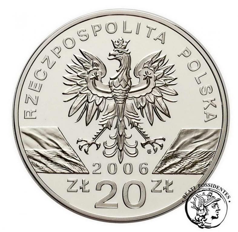 Polska III RP 20 złotych 2006 Świstak  st. L