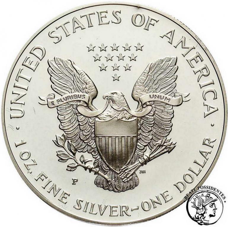 USA 1 dolar 1995 lustrzanka st.L