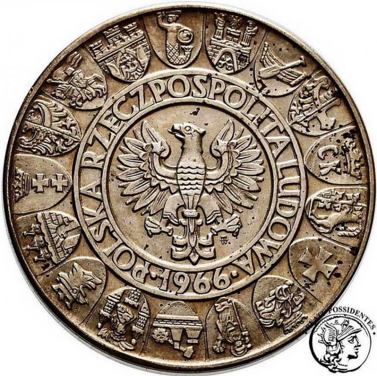 PRL 100 złotych 1966 Millenium st. 2