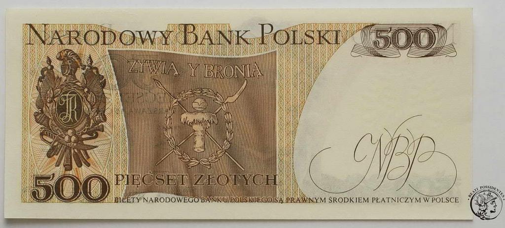 Polska 500 złotych 1976 Kościuszko seria AN st. 1