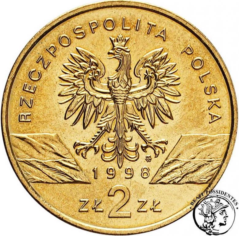 Polska III RP 2 zł 1998 Ropucha st.1/1-