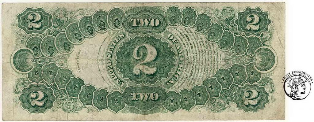 USA 2 dolary 1917 legal tender st.3-