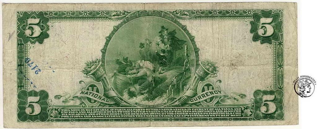 USA 5 dolarów 1902 Pennsylvania st.3