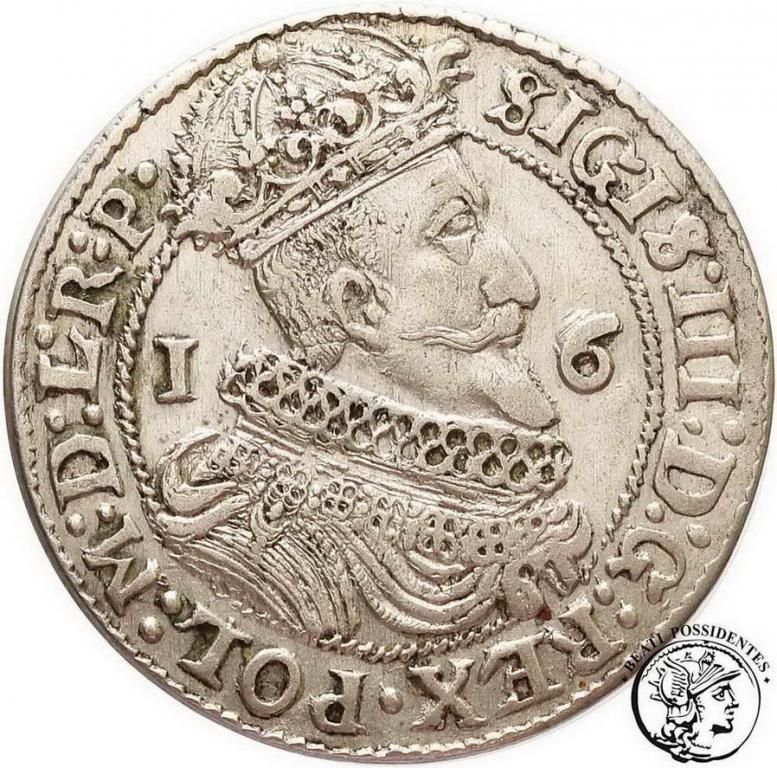 Polska Zygmunt III Waza ort 1625 Gdańsk st. 3