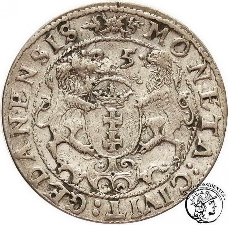 Polska Zygmunt III Waza ort 1625 Gdańsk st. 3