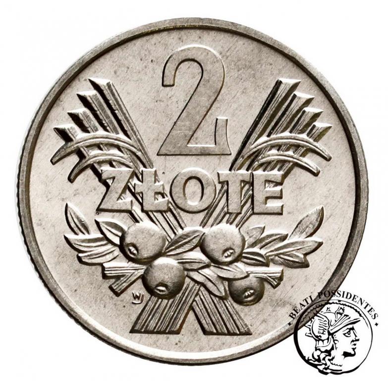 Polska PRL 2 złote 1970 st. 1