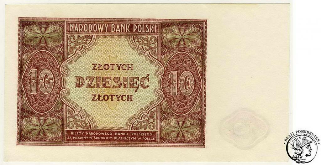 Polska 10 złotych 1946 st. 1-