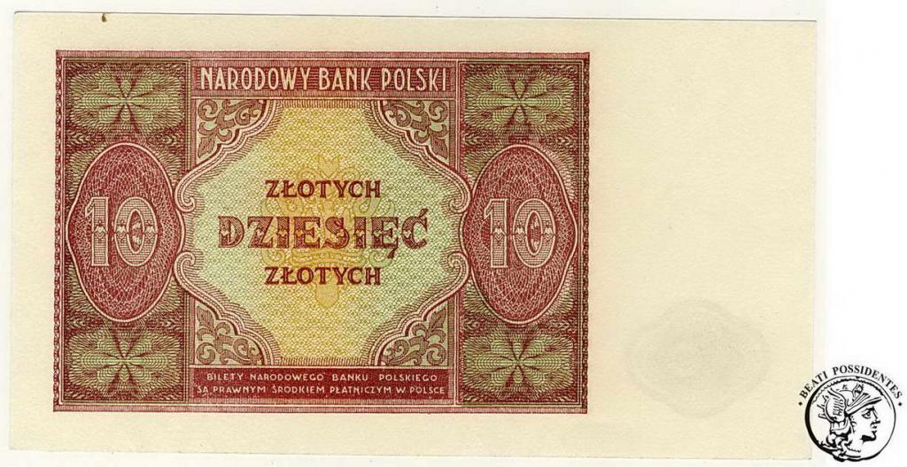 Polska 10 złotych 1946 st. 1