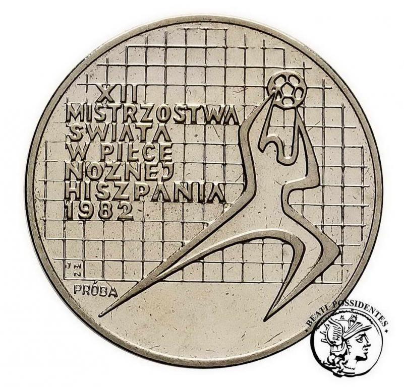 PRL PRÓBA Nikiel 200 złotych 1982 Hiszpania st.L