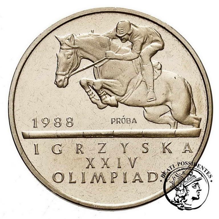 PRÓBA Nikiel 500 złotych 1987 Igrzyska Olimp. st.L