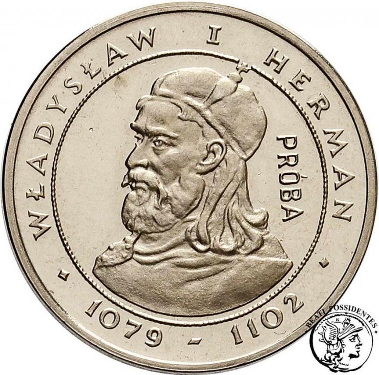PRL PRÓBA Nikiel 2000 złotych 1981 Herman st.L