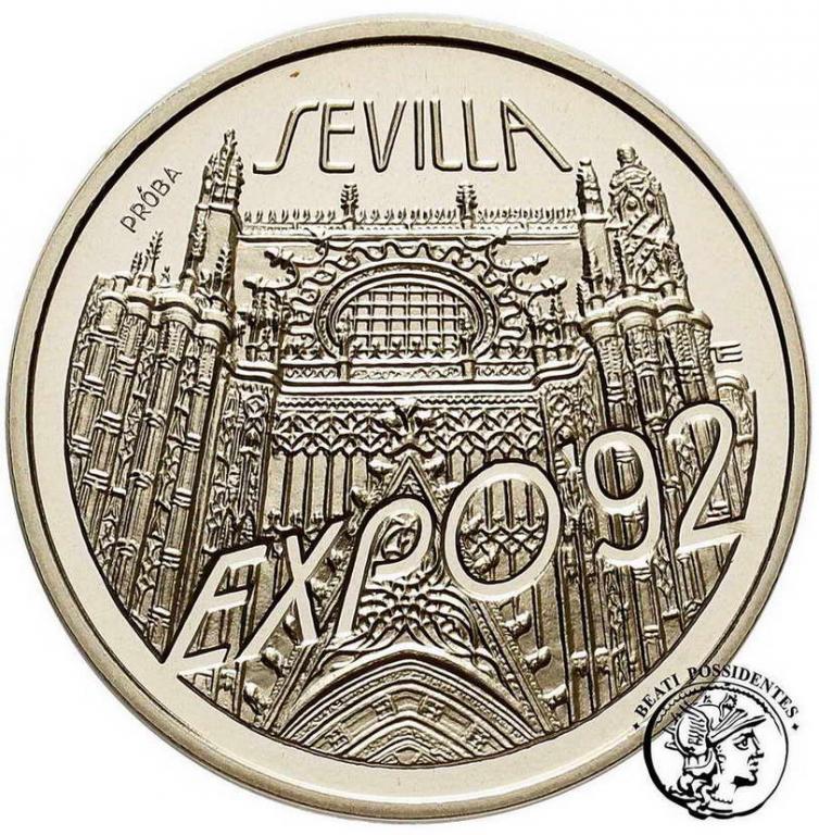PRÓBA Nikiel 200 000 złotych 1992 Expo Sevilla stL