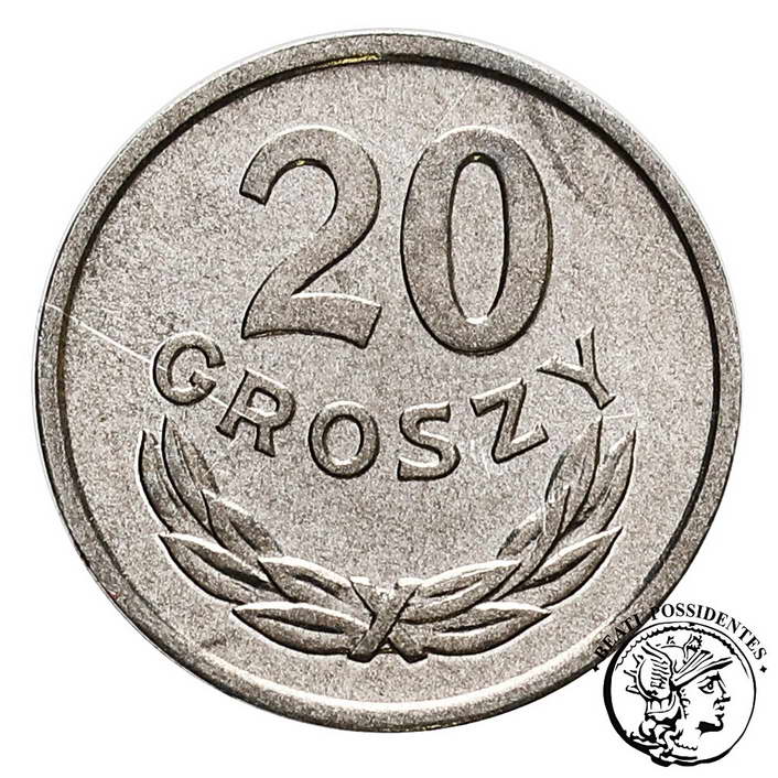 Polska PRL 20 groszy 1957 st. 1