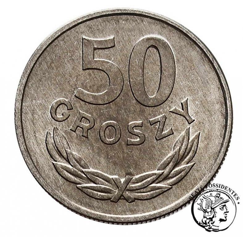 Polska PRL 50 groszy 1967 st. 1