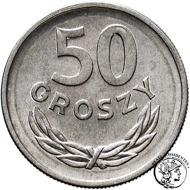 Polska PRL 50 groszy 1968 st. 1