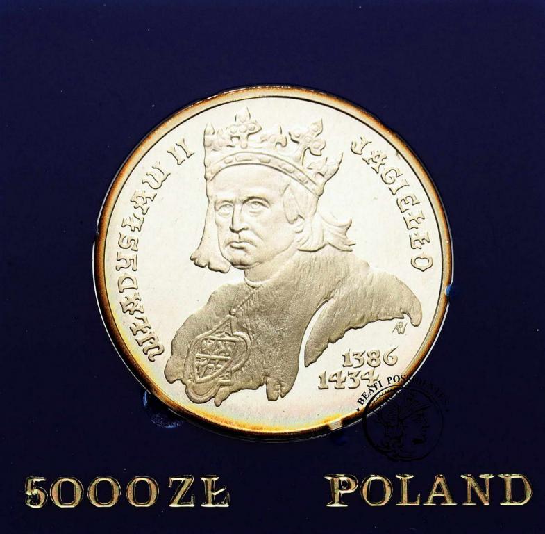 Polska PRL 500 złotych 1988 Wł. Jagiełło  st. L