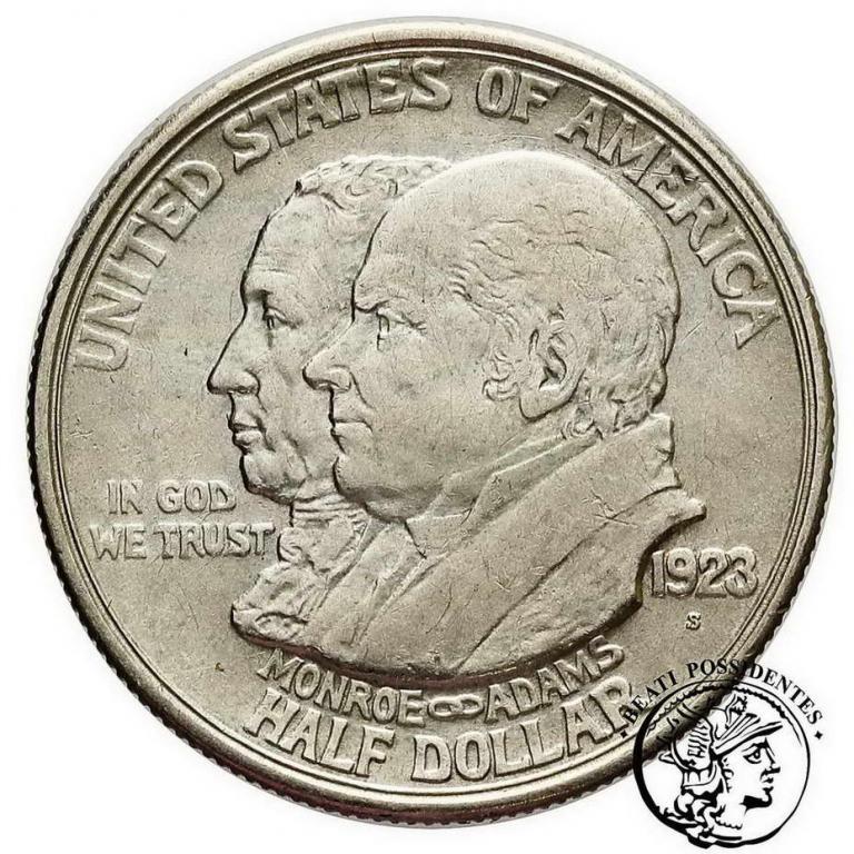 USA 1/2 dolara 1923 Monroe Doctrine st. 3