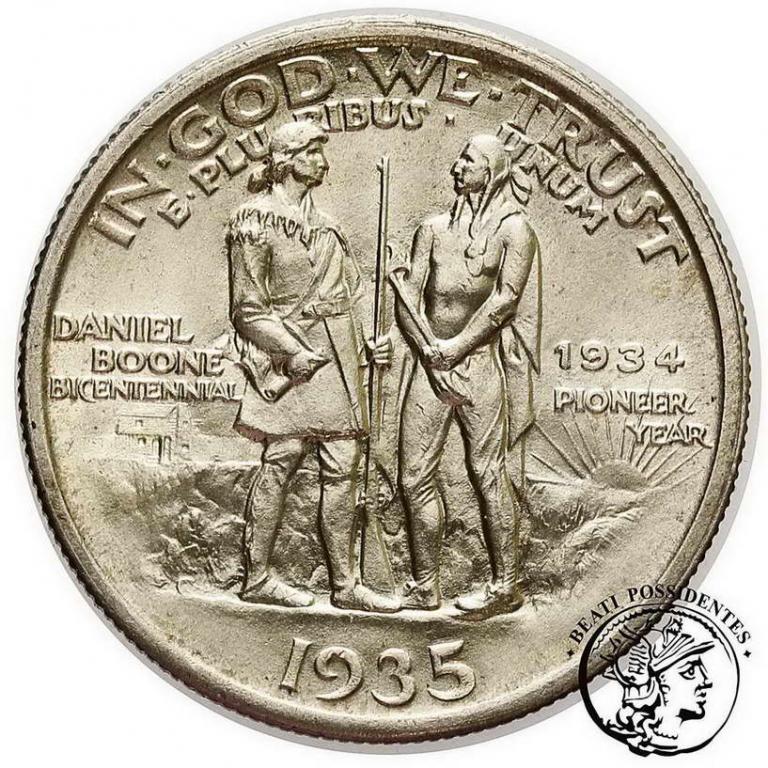 USA 1/2 dolara 1935 Daniel Boone st. 2-