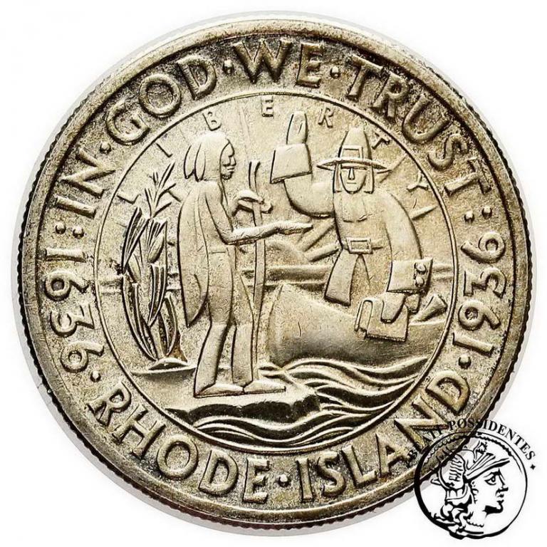 USA 1/2 dolara 1936 Providence, Rhode Island st.2-