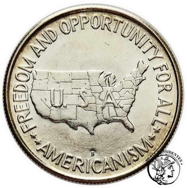 USA 1/2 dolara 1952 S Carver / Washington st. 2-