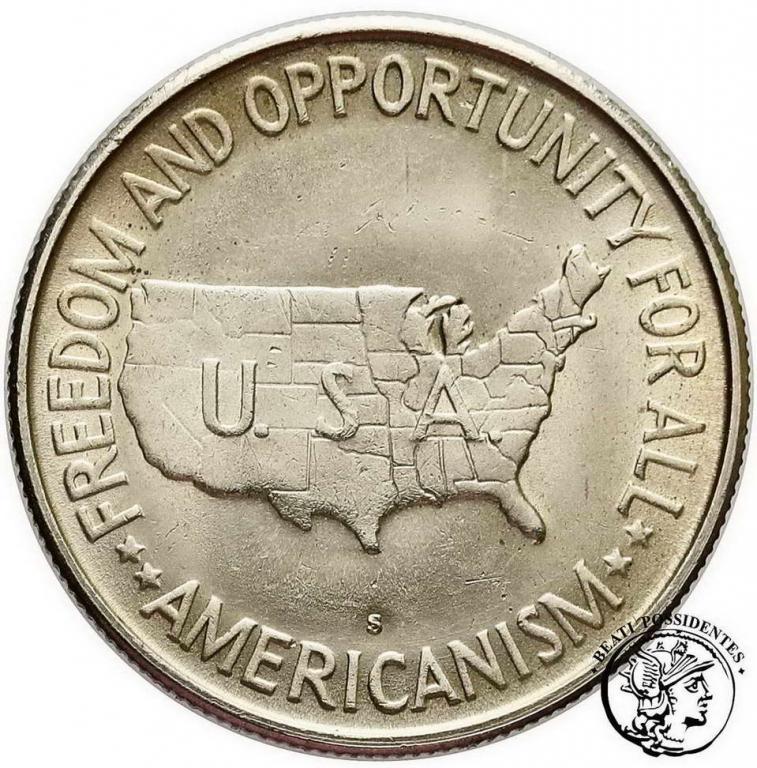 USA 1/2 dolara 1953 S Carver / Washington st. 2-
