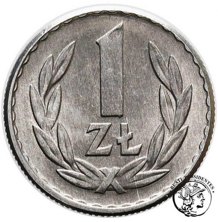 Polska PRL 1 złoty 1965 st. 1