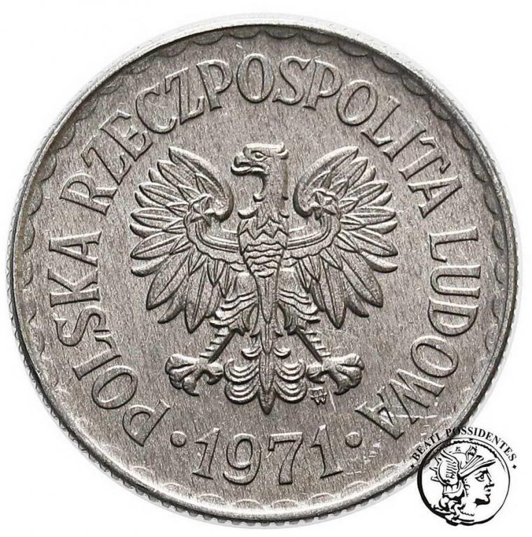 Polska PRL 1 złoty 1971 st. 1-
