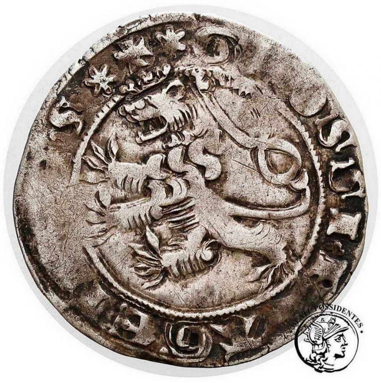Czechy Jan Luxemburczyk 1310-46 grosz praski st. 3